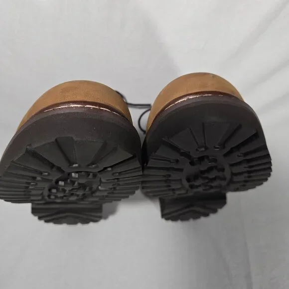 RARE Vintage 1985 TOMMY HILFIGUER Old Stock Brown Leather Oxford Shoes Men's 12M